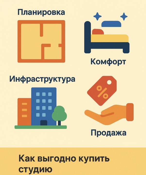 Покупка квартиры-студии: что нужно знать, чтобы не пожалеть через год